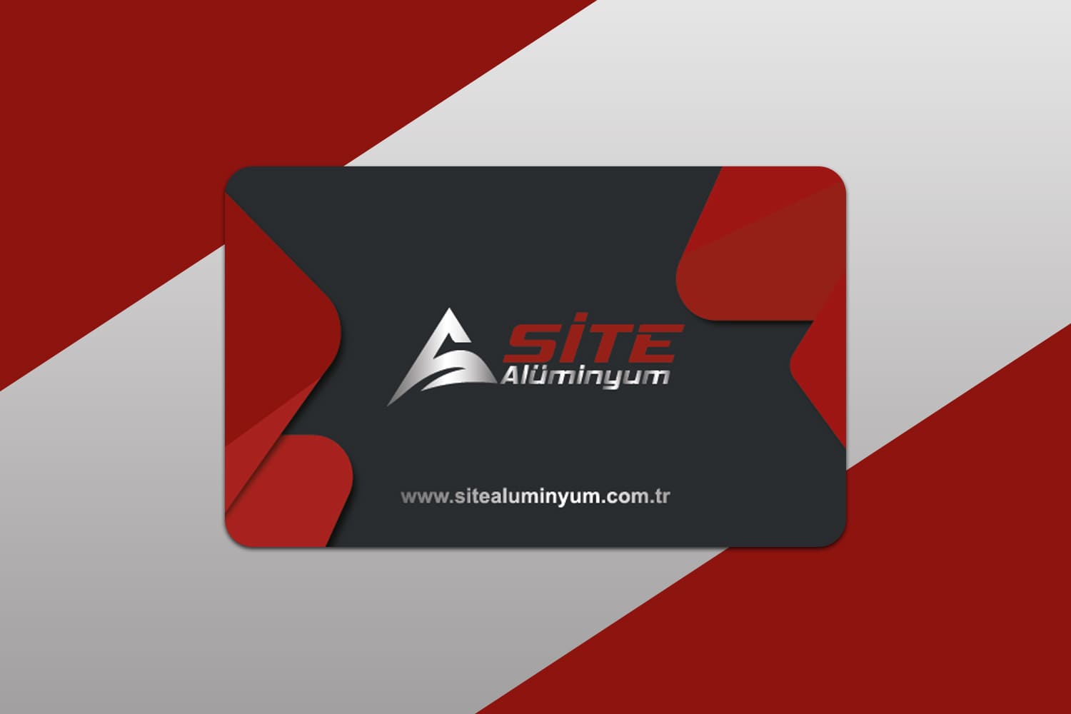 Kartvizit Tasarımı Site Aluminyum